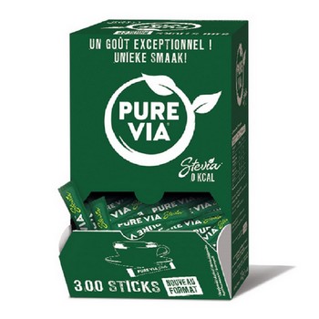 Stevia dulcorant Pure Via x 300 sticks