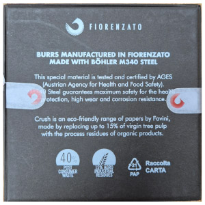 Meules 64mm pour moulin à café F64 FIORENZATO