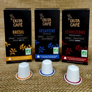 Nouvelles Capsules Compostables Nespresso avec du bon caf bio !